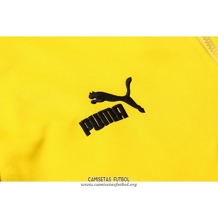 Chaqueta con Capucha del Borussia Dortmund 2021/2022 Amarillo